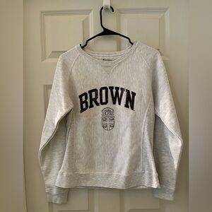 Vintage Women’s Champion Brown University Crewneck pullover sweatshirt size M